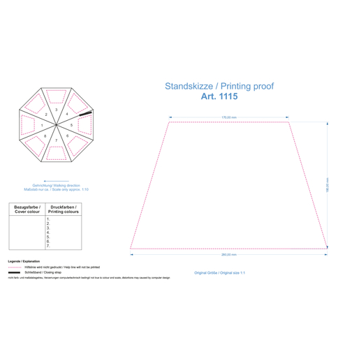 Standardparaply FARE®-Fashion AC, Bild 5